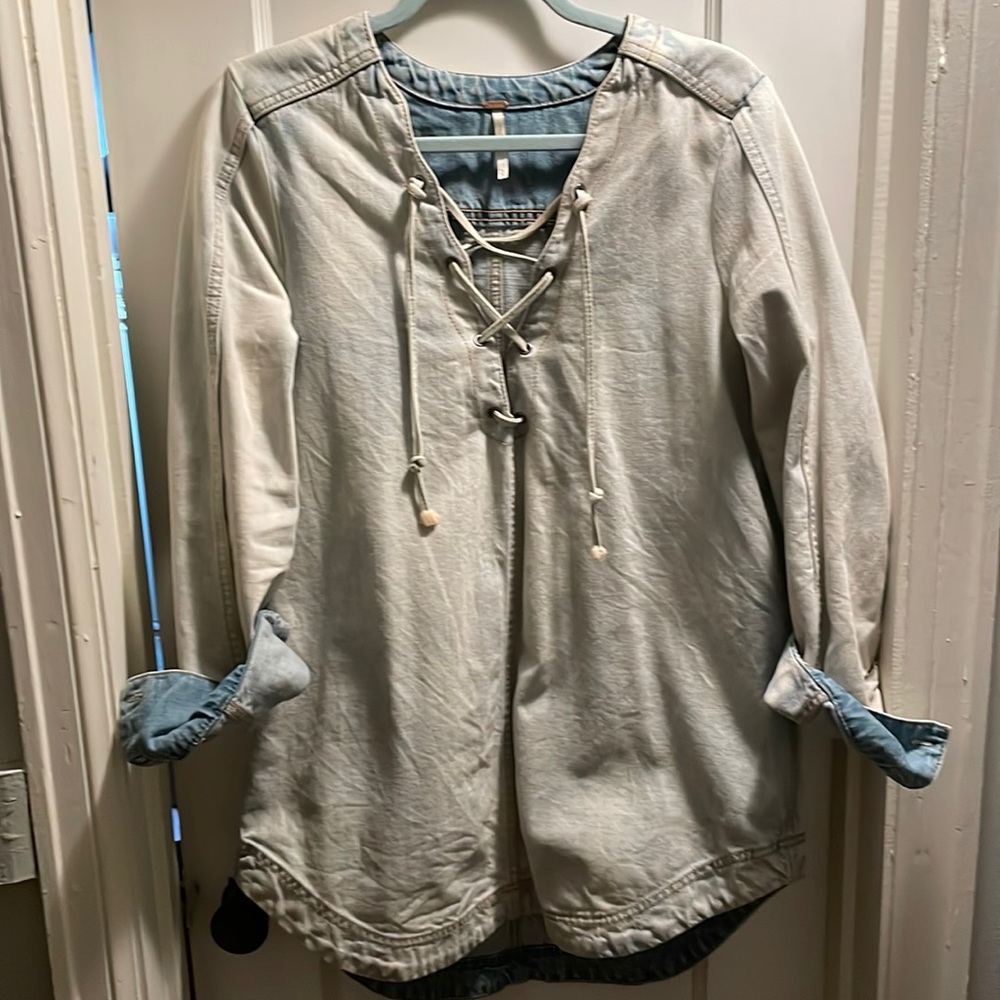 Free People Jean Tunic